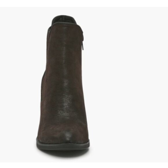 Mia Sunset Western Boots Heel Ankle Booties Black Size 10 - Picture 5 of 16